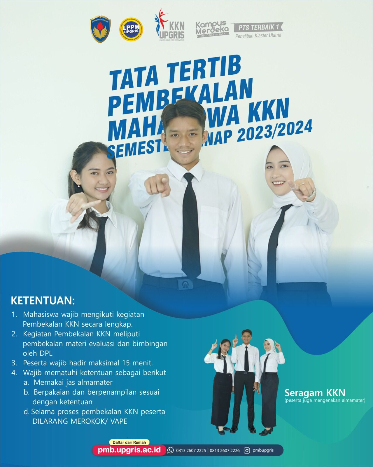 Pengumuman DPL Dan Mahasiswa KKN Semester Genap 2023/2024 – KKN UPGRIS